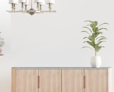 Low-Slung Zen: Designing a Living Room Around an Asian Sideboard