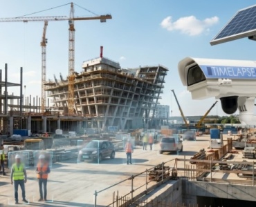 Construction time lapse camera 4K: why high-resolution monitoring matters for modern projects